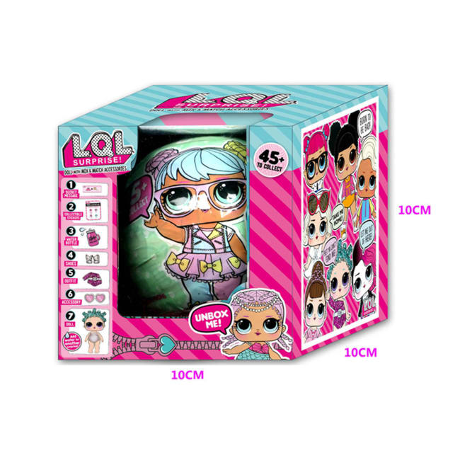 LOL SURPRISE DOLL Baby Tear Open Color Change Egg