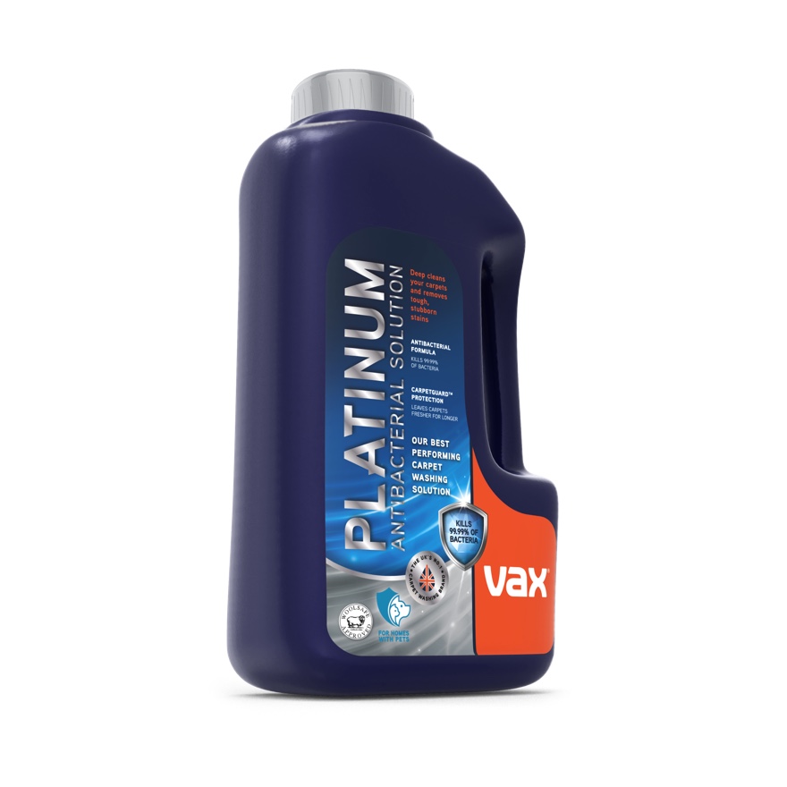 VAX Platinum Antibacterial Carpet Cleaning Solution 1.5L