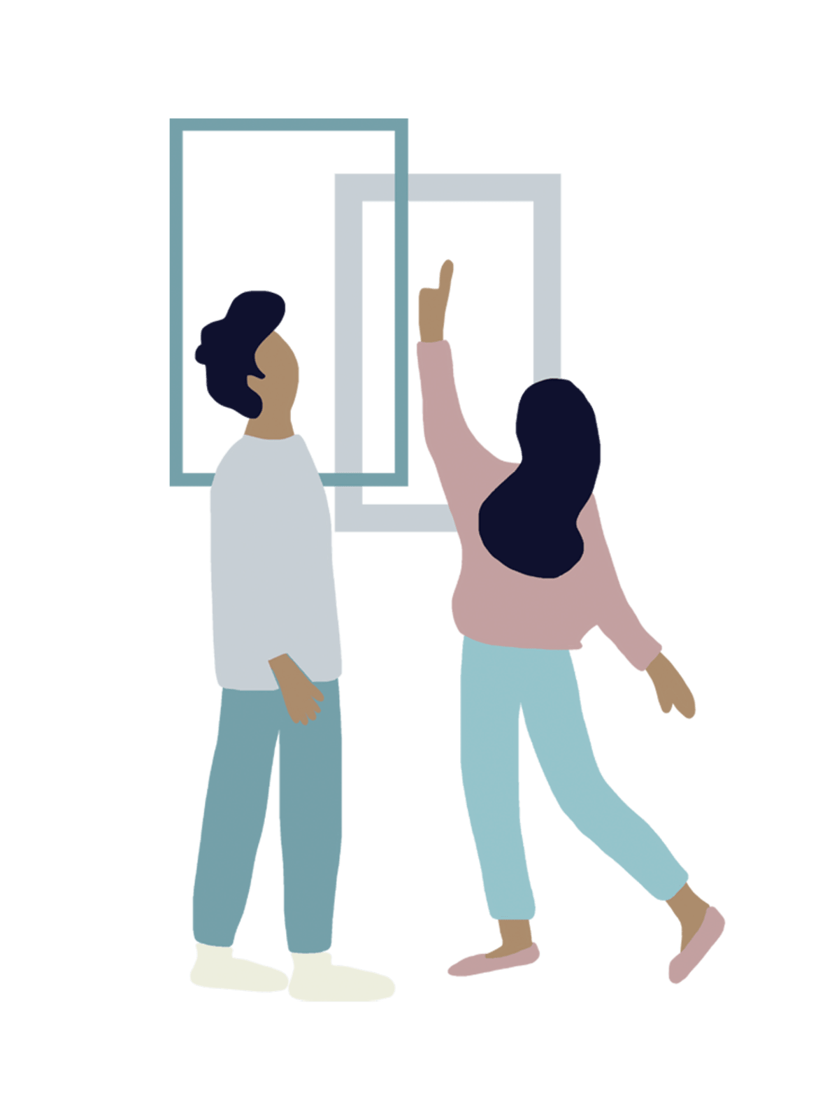 Schwarzer AluSpiegel Rose Verno framed, with love