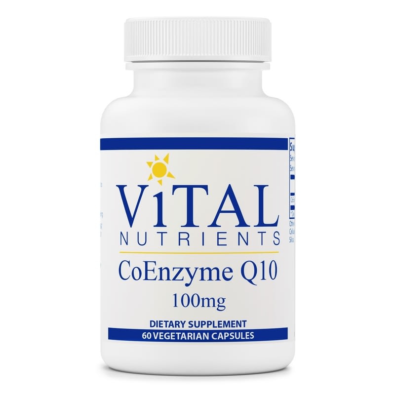 CoQ10 100mg 60 Capsules Best CoEnzyme Q10 Supplements 100mg