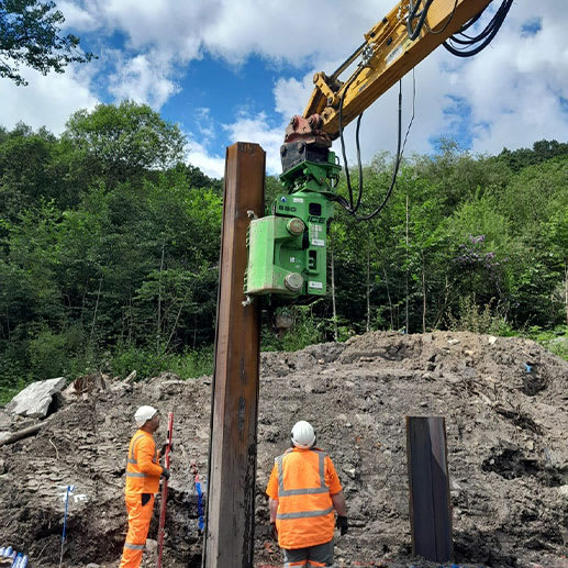Piletec and Groundforce Shorco team up for JN Bentley