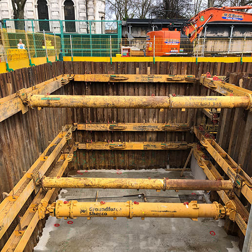 Tideway’s testing temporary works challenge for Groundforce Shorco