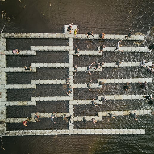 TPA Pontoons proves the toughest in Spartan Tough Mudder