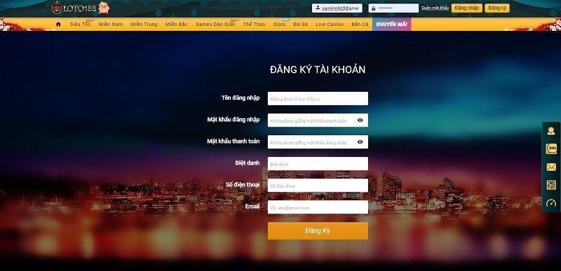 Loto188 – Link vào Loto188 nhà cái lô đề online chất lượng nhất 2020 dang ky tai khoan loto188 0 - Loto188 – Link vào Loto188 nhà cái lô đề online chất lượng nhất 2020