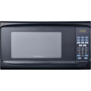 Sunbeam 0 7 Cu Ft Digital Microwave Oven Black From Target