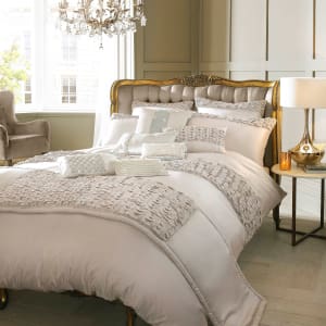 Kylie Minogue Christa Oyster Duvet Cover From House Of Fraser