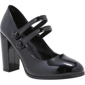 patent mary jane heels