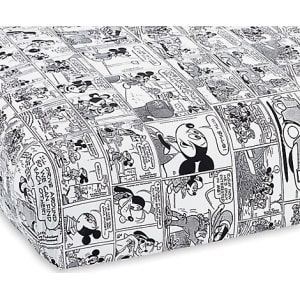 Mickey Mouse Comic Strip Crib Sheet By Ethan Allen From Disney Store