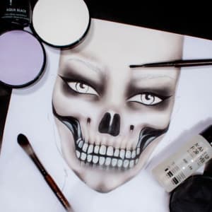 Create Your Own Halloween Skull