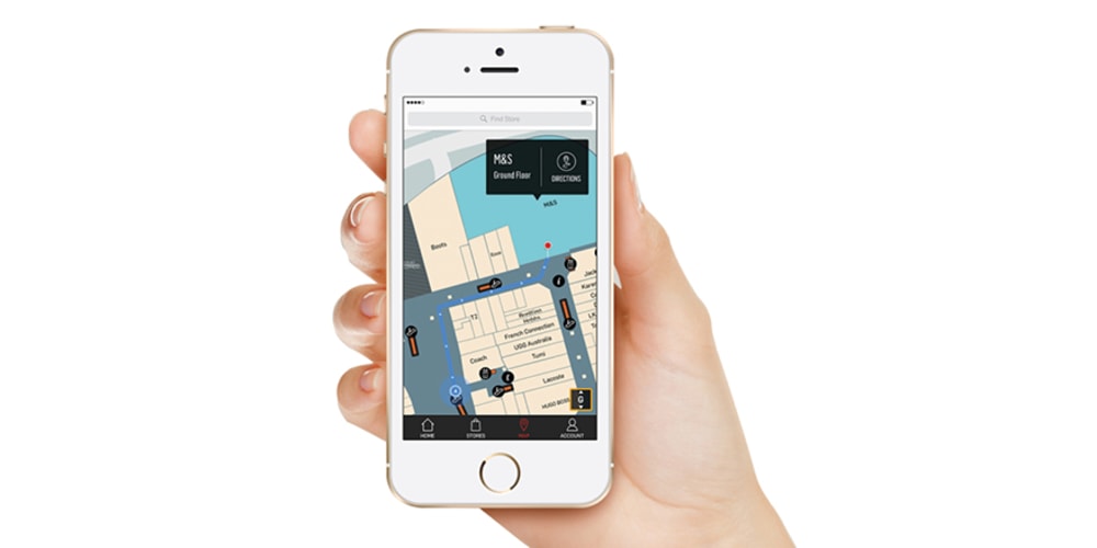 The Westfield App at Westfield London