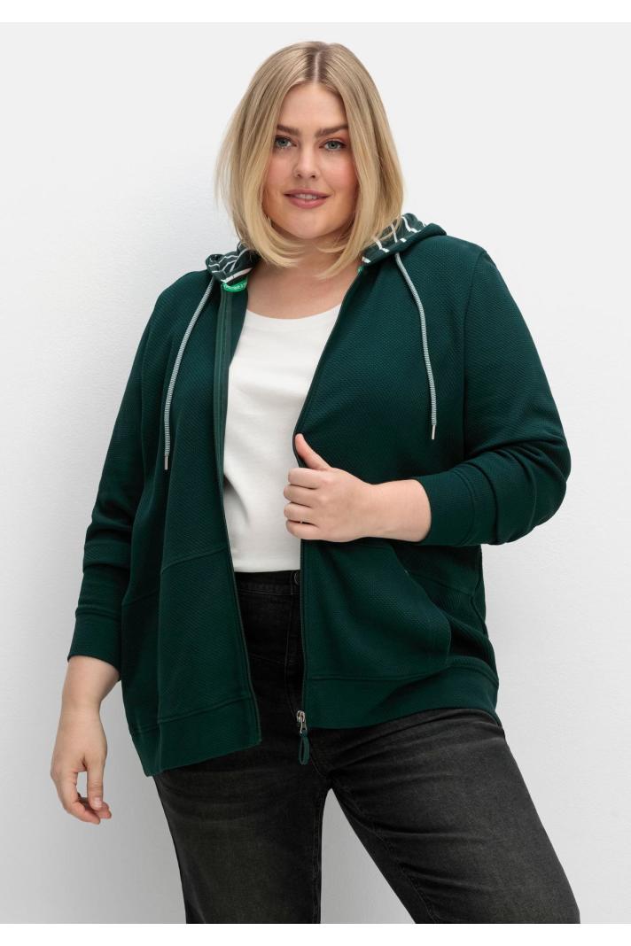 Sweatjacken Damen große Größen Hoodies | | Wundercurves XXL