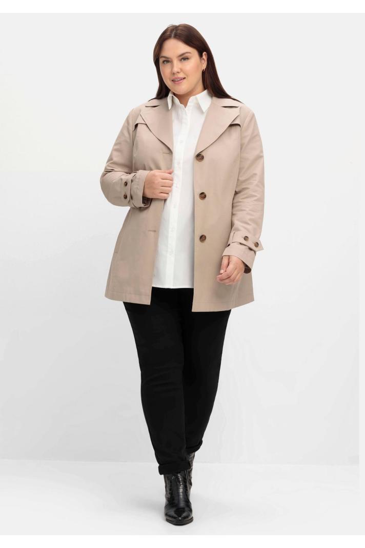 Trenchcoat Damen große Größen bei Wundercurves