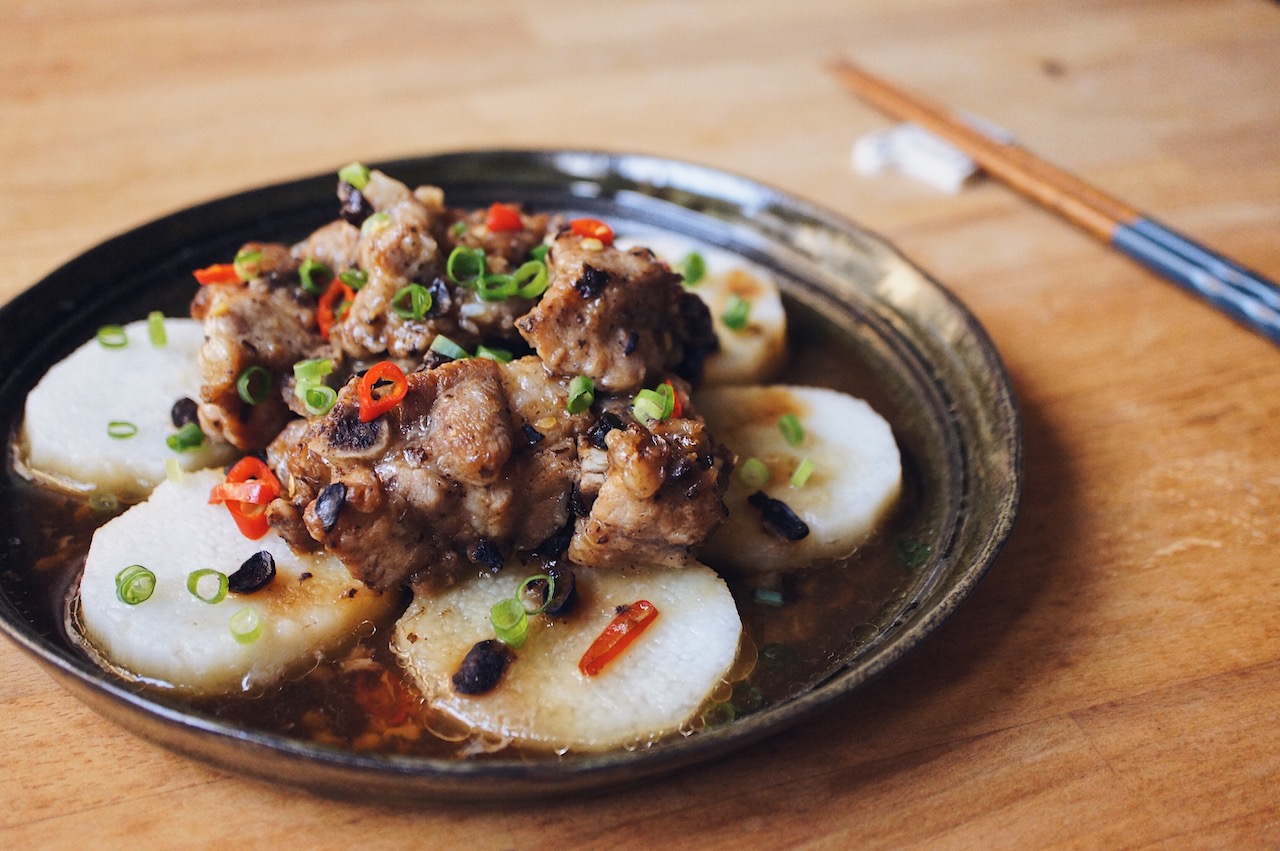 山藥豆豉蒸排骨