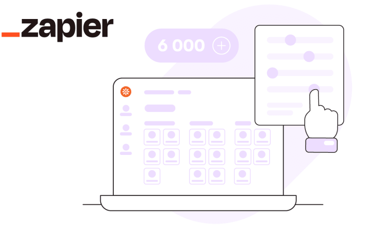 6000+ connectors through Zapier automation platform