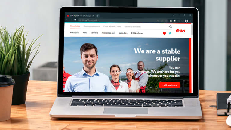 EON CZ website