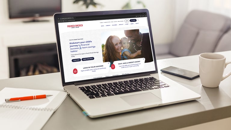 Premier America CU website