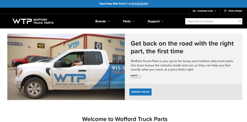 Wofford Truck Parts