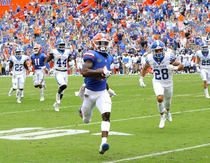 NFL first-round mock draft: Post Super Bowl edition - NewsOpener Chicago Bears: Kadarius Toney, WR, Florida