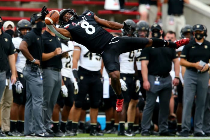 South Florida (1-1) at No. 15 Cincinnati (2-0), Saturday, 3:30 p.m., ESPN+
