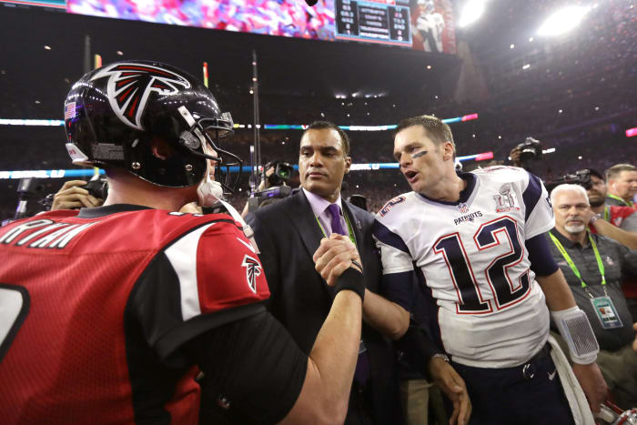 Ranking the QB matchup of every Super Bowl - NewsOpener Super Bowl LI: Tom Brady, New England Patriots, and Matt Ryan, Atlanta Falcons