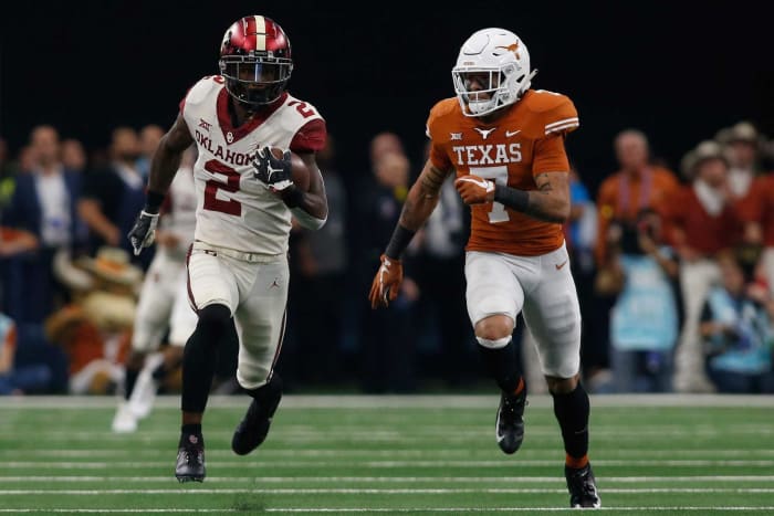 Miami Dolphins (via Texans): Caden Sterns, S, Texas