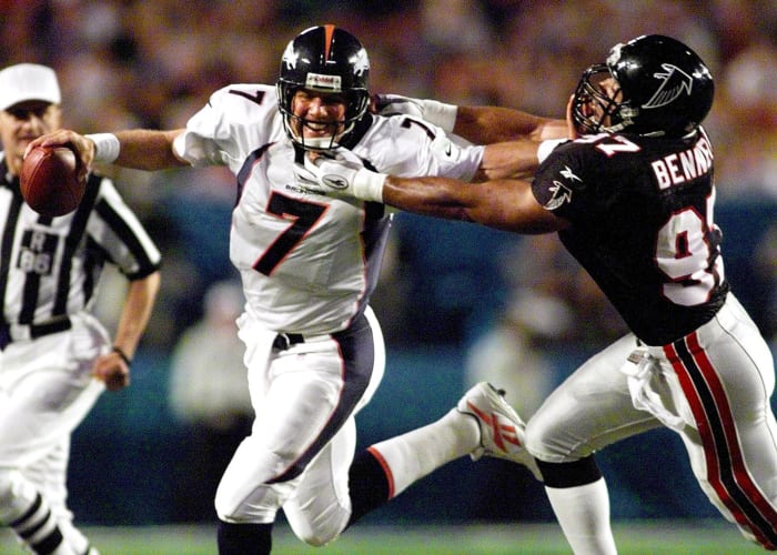 The oldest players to appear on Super Bowl rosters - NewsOpener John Elway, Age 38: Super Bowl XXXIII