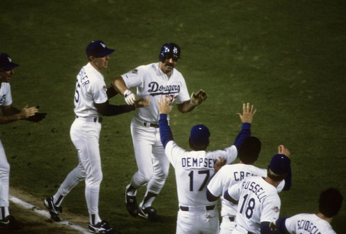 Los Angeles Dodgers (World Series Game 1, 15 de octubre de 1988)