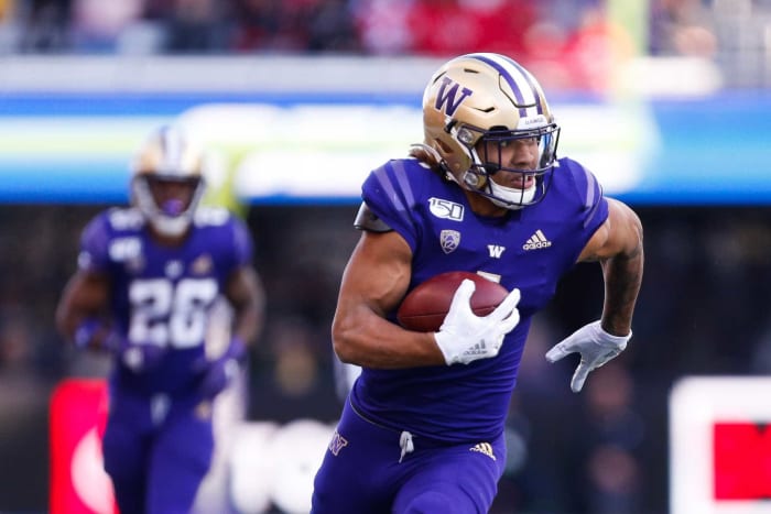 New England Patriots: Hunter Bryant, TE, Washington
