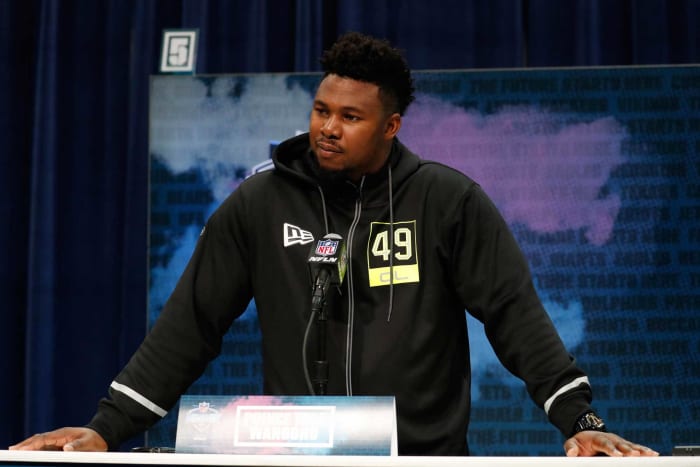 New York Giants: Prince Tega Wanogho, OT, Auburn