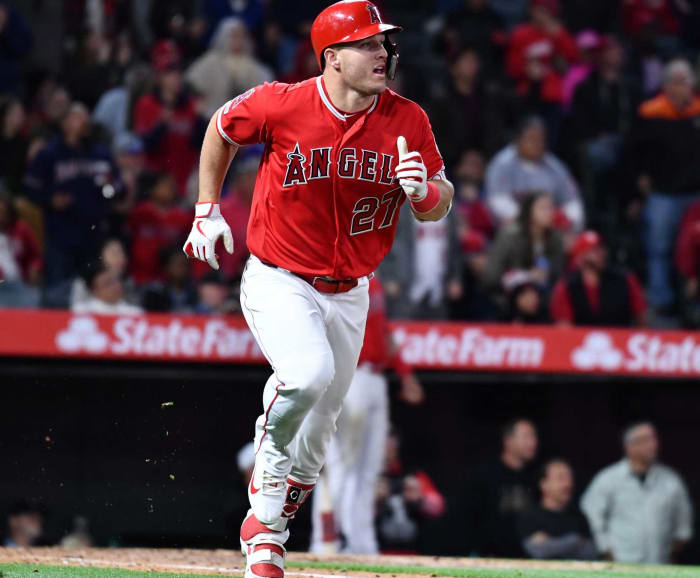 Los Angeles Angels: Mike Trout, CF.